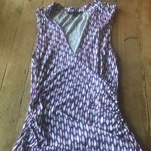 Banana Republic crossover tank blouse